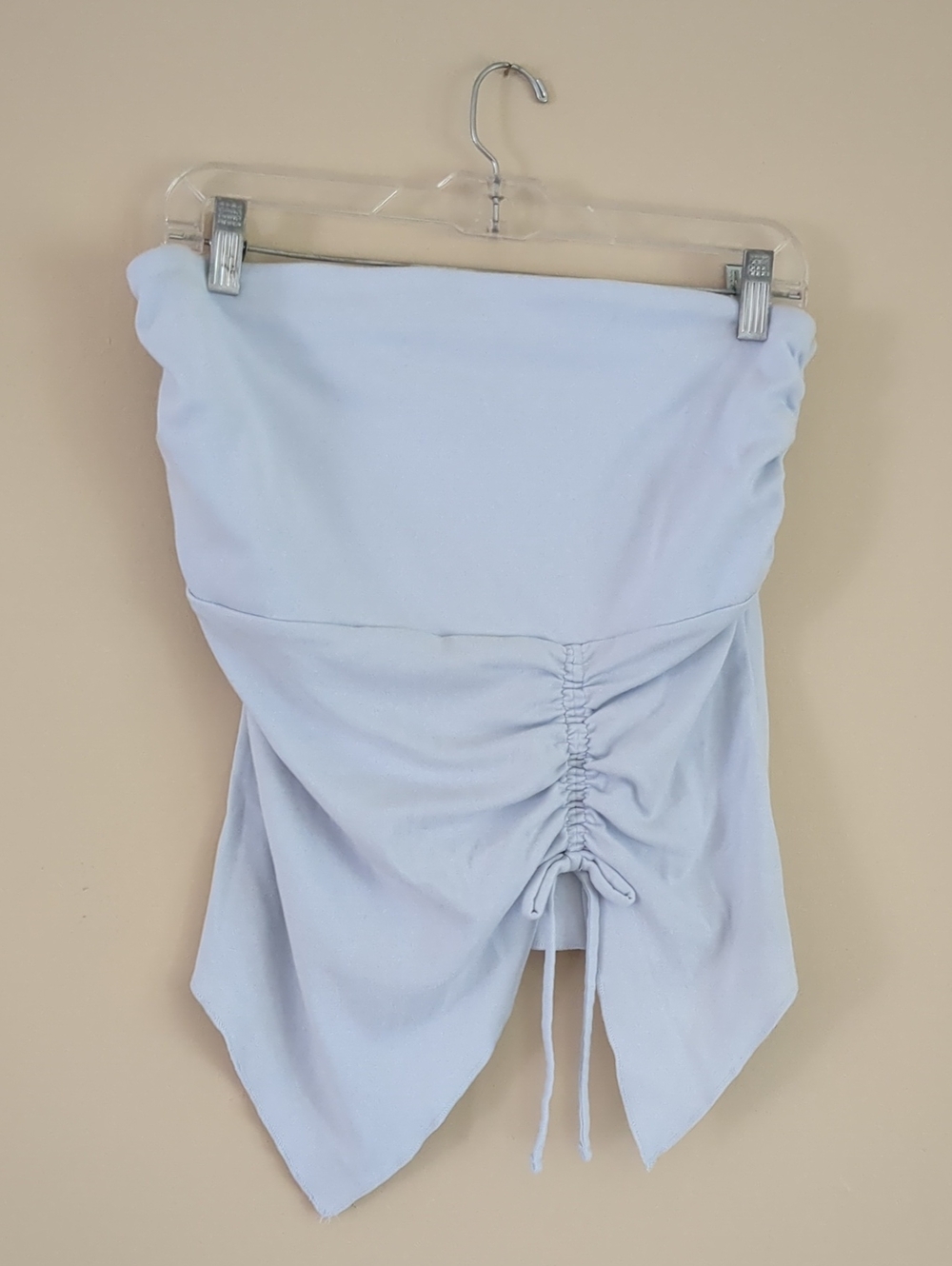 XL Wild Fable Blue Tube Top Asymmetrical